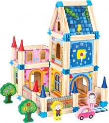 Drewniane klocki Bino Zamek