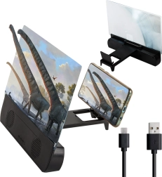 Lupa na ekran telefonu z głośnikiem Bluetooth