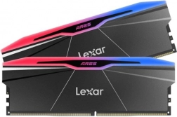 lexar ares rgb ddr5 32 gb (2x16 gb) 6000 mhz cl28 czarna