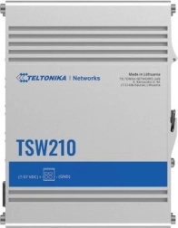 Przemysłowy przełącznik ethernetowy Teltonika TSW210 2x SFP 8x GbE montaż na szynie DIN