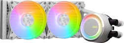 MSI MAG CORELIQUID E240 White – 240 mm AIO chłodzenie wodne z 2× wentylatorami ARGB