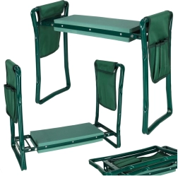 Uniwersalne składane krzesełko ogrodowe 3 w 1