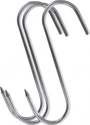 Haki do wędzarni S 13,5 × 9 cm, 3 szt.