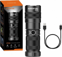 latarka Superfire GT60 2600 lm z USB-C