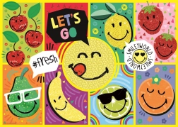 Puzzle 200 elementów Wesoły Smiley