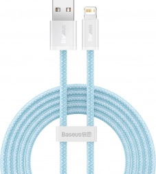 Baseus kabel USB–Lightning 2 m, 2,4 A, niebieski