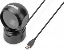 Stacjonarny czytnik kodów kreskowych USB 1D/2D z obsługą QR