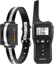 Obroża przeciw szczekaniu Rojeco z zasięgiem 1000 m