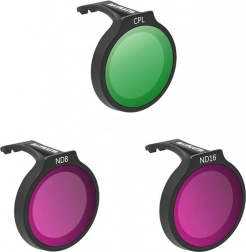 zestaw filtrów SUNNYLIFE do drona DJI Neo – CPL, ND8 i ND16