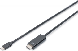 Kabel USB Type-C na HDMI do przesyłania sygnału wideo 4K/60Hz 5m czarny