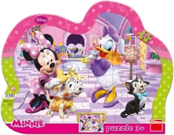 Puzzle Minnie i zwierzątka 25 elementów