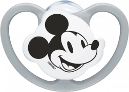 Smoczek NUK Perfect Match Air DISNEY MICKEY MOUSE, silikonowy, 0–6 miesięcy, szary