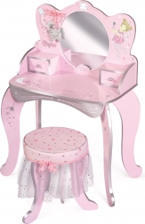 Drewniany toaletka z krzesełkiem Magic Maria