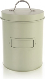 Metalowa puszka do przechowywania Greenish 1,3 l, zielona