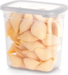 Plastowy pojemnik na sypkie produkty z pokrywką 1,85 l