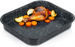 Granitowa prostokątna brytfanna GRANDE 3 l, 29,5 × 26 × 4,5 cm