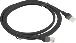 Patchcord kategorii 6 2 m czarny