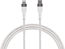 Kabel ładujący i danych USB‑C na Lightning 1 m biały