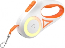 Automatyczna smycz 3 m Rojeco pomarańczowa