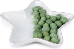 Porcelanowy talerz w kształcie gwiazdy 18 cm