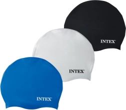 Silikonowy czepek pływacki INTEX – wygodny i trwały