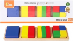 Drewniane kształty matematyczne