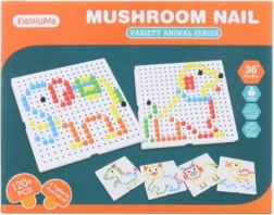 Kolorowa mozaika kołeczkowa 120 szt.