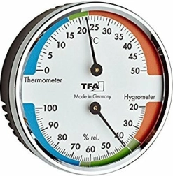 Analogowy termometr z higrometrem TFA