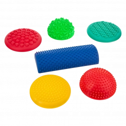 Sensoryczna ścieżka równoważna – zestaw 6 elementów