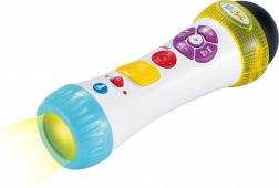 Mikrofon z efektami świetlnymi i modulatorem głosu