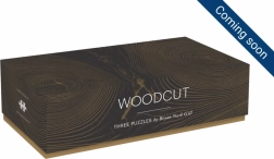 Galison Puzzle Drzeworyt: Trzy zagadki 3x300 elementów