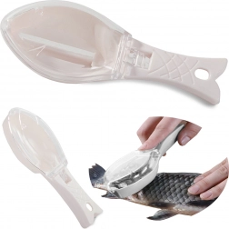 Skrobak do ryb z pojemnikiem na łuski