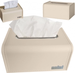 Pudełko na chusteczki z metalową sprężyną