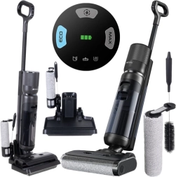 Bezprzewodowy myjący odkurzacz RUHHY Lixo 200 W z funkcją samoczyszczenia