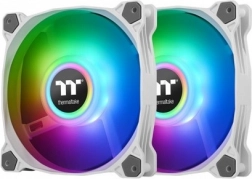 Wentylator Thermaltake Pure Duo 12 ARGB Sync Radiator Fan 2 Pack biały