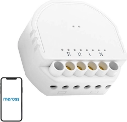Inteligentny ścienny przełącznik Wi‑Fi Meross dla Apple HomeKit