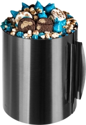 Regulowany rant cukierniczy do tortów 16–30 cm, wysokość 20 cm RUHHY