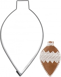 Nierdziana foremka do ciastek bombka 9 cm