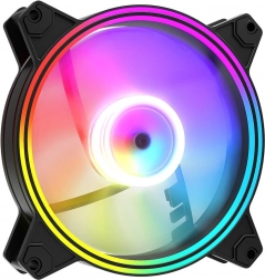 wentylator Volcano Apex 120 ARGB Reverse 120 mm czarny