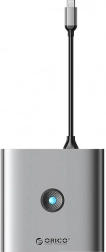 Adapter Orico 6w1, HDMI 4K + 2x USB-A 3.0, USB-C, 100W PD