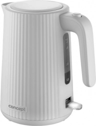 plastowy czajnik elektryczny 1,7 l biały
