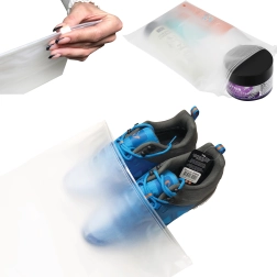 Matowe woreczki strunowe 400 × 450 mm, opakowanie 50 szt.