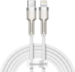 Baseus Cafule kabel USB‑C na Lightning 2 m, PD 20 W, biały
