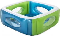 Nadmuchiwany basen z oknami dla dzieci - 168 cm x 168 cm x 56 cm