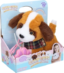 Chodzący pluszowy pies z efektami na kabel 22 cm