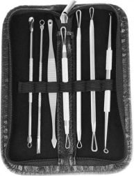 Zestaw łyżeczek do usuwania wągrów - 7 szt.