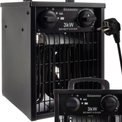 Elektryczna przenośna nagrzewnica z wentylatorem 3 kW KAMINER