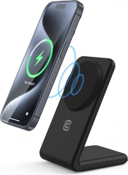 Magnetyczna podstawka z bezprzewodowym ładowaniem 2w1 z MagSafe do iPhone i AirPods – MagSafe