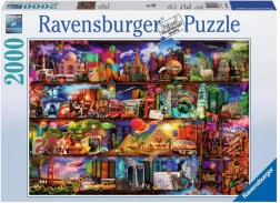 Puzzle 2000 elementów Świat książek