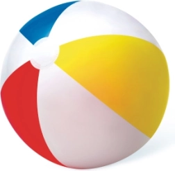 Błyszcząca dmuchana piłka plażowa Intex 51 cm